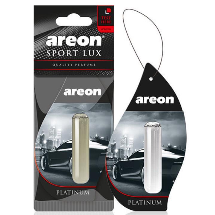 خوشبو کننده ماشین آرئون مدل Sport Lux Platinum Areon Sport Lux Platinum Car Air Freshener